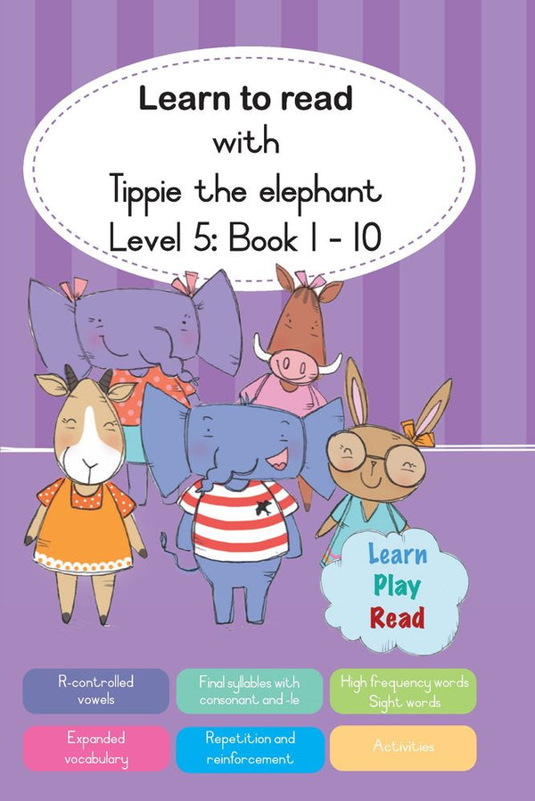 Learn to read (Level 5) Tippie Boxset 10