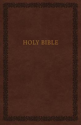 NIV Brown Faux Leather Holy Bible Soft Touch Edition Bible Comfort Print