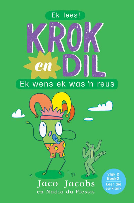 Krok en Dil 2: Ek Wens Ek Was 'n Reus (Vlak 2) (Paperback)