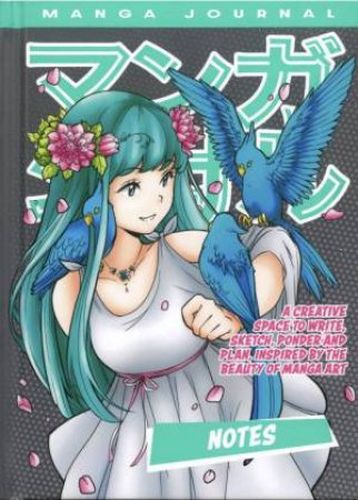 Manga Journal Notes Teal (Hardcover)