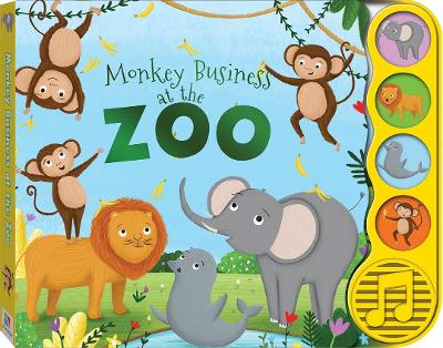 Monkey Business at the Zoo Sound Book (Board Book)