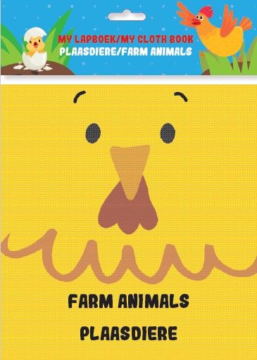 My lapboek/My Cloth Book: Plaasdiere/Farm animals