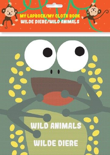 My lapboek/My Cloth Book: Wilde Diere/Wild animals (Paperback)