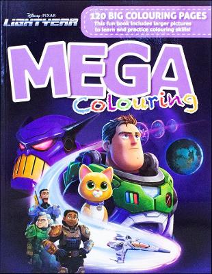 Lightyear Mega Colouring Book 120 Pages