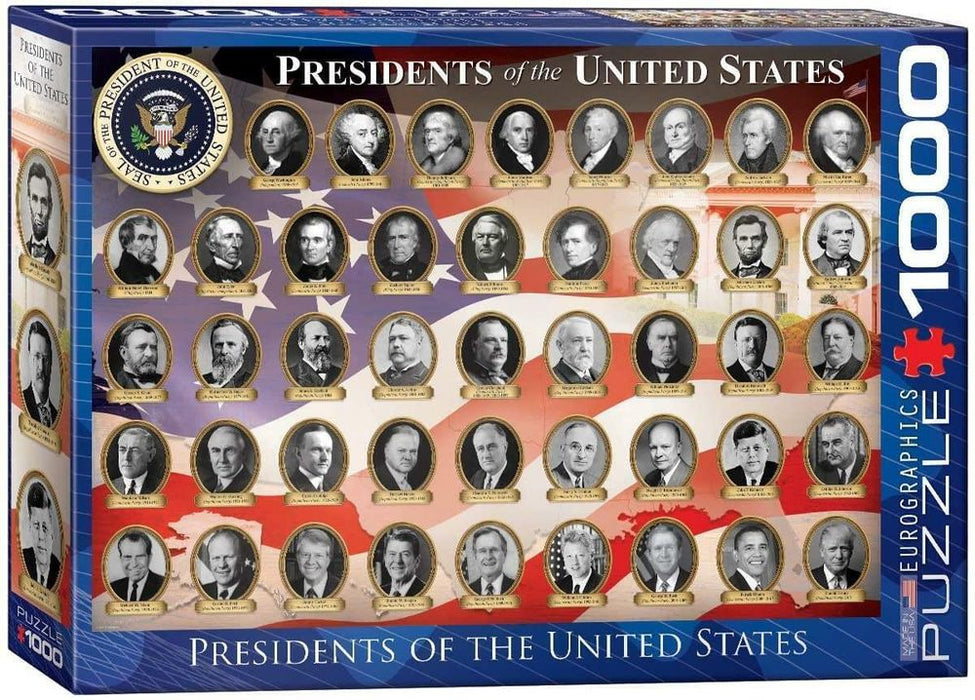 Eurographics Presidents of the USA (1000-Piece Puzzle)
