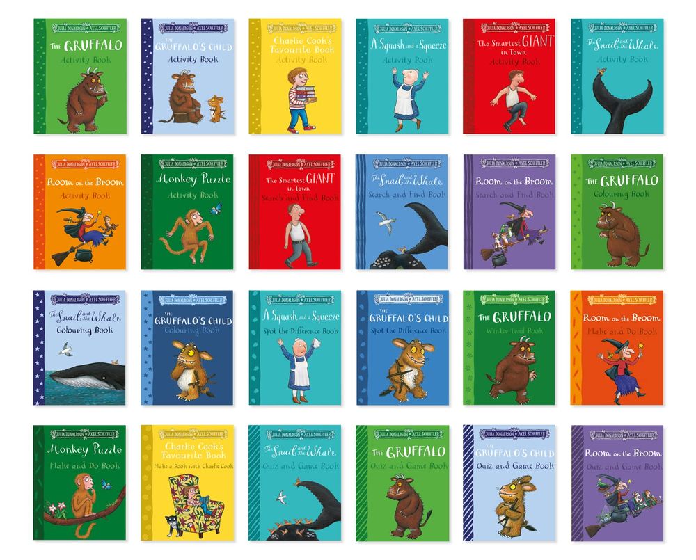 The Gruffalo and Friends Advent Calendar Book Collection (Hardcover)