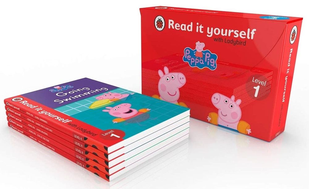 Peppa Pig RIY Tuck Box (Level 1): 5 Peppa RIY Books in tuckbox