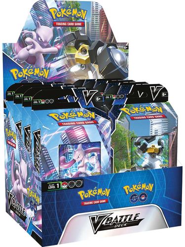 Pokemon GO Mewtwo V Battle Deck (60 Cards, 3 Reference Cards