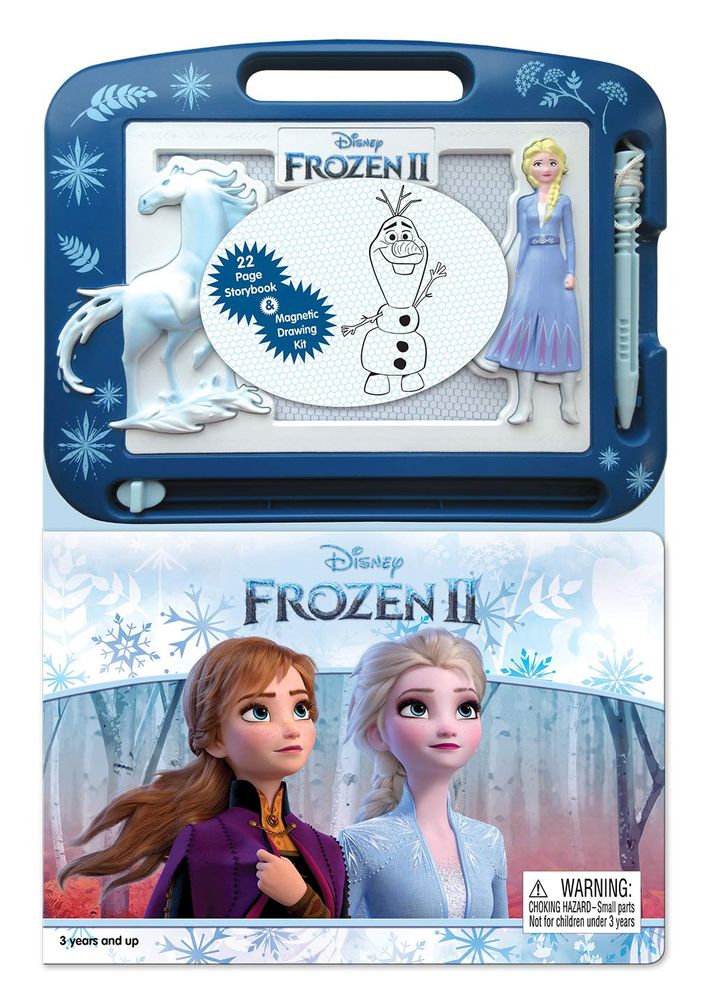 Disney Frozen 2: book and magnetic drawing kit