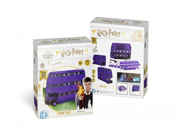 Harry Potter Knight Bus (73Pcs) (32cm) (3D Puzzle)