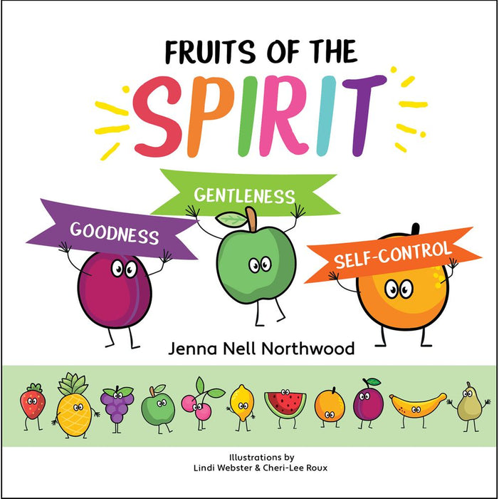 Goodness Gentleness Self-Control (3 Fruits Of The Spirit Series) (Hardcover)