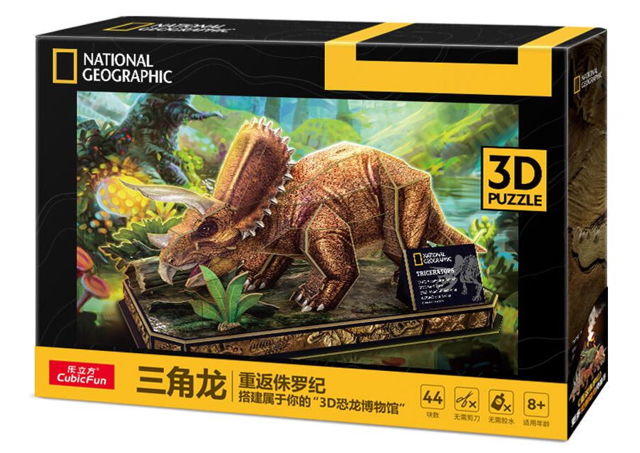National Geographic Dino 3D Puzzle Triceratops