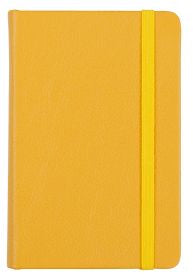 Leatherpress Butter Yellow Genuine African Leather Pocket Notebook