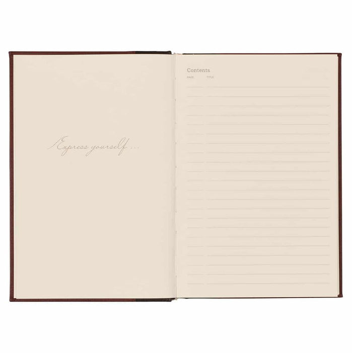 Leatherpress Saddler Journal (Genuine Leather) (Artisan Collection)