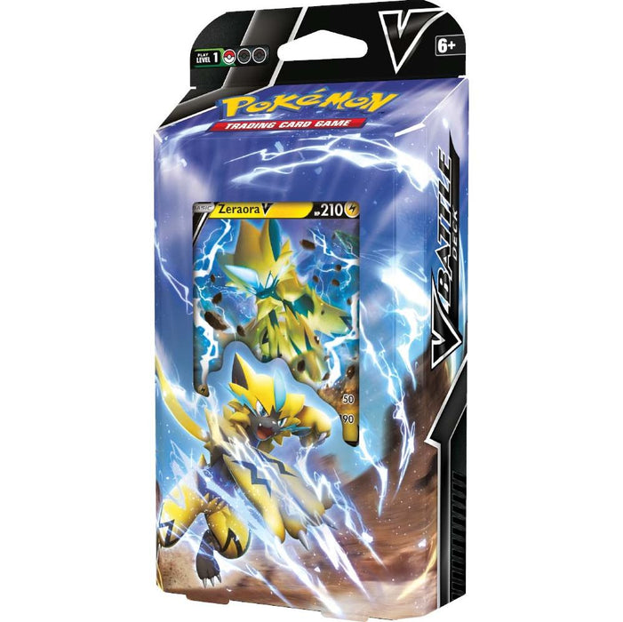 Pokemon Deoxys V or Zeraora V Battle Deck 6 Box Case