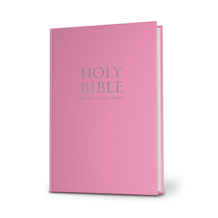 NKJV Bible (Pink) (Hardcover) — Wordsworth Books