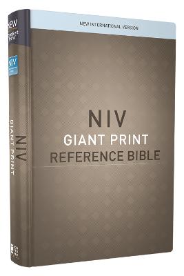 NIV, Reference Bible, Giant Print, Hardcover, Red Letter, Comfort Print