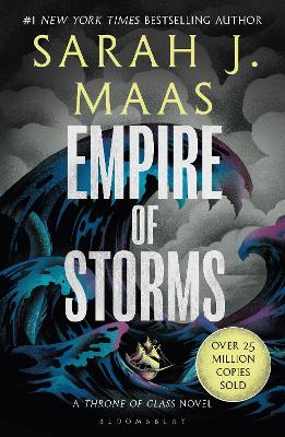 Throne of Glass 5: Empire of Storms (adult cover)