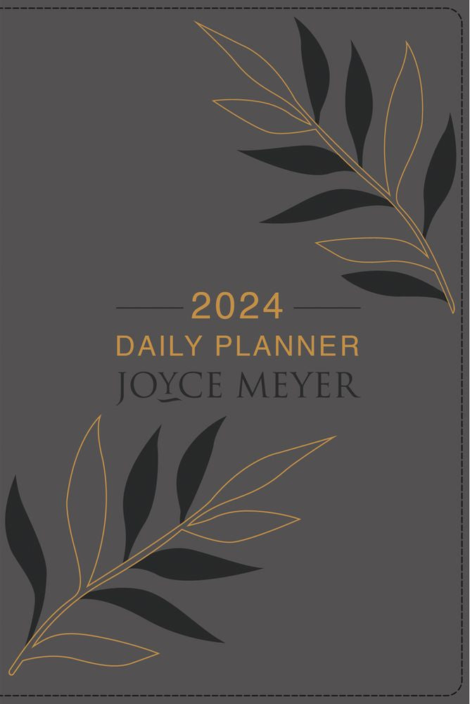 Daily Planner 2024 Joyce Meyer Small (English Edition) (Imitation Leat