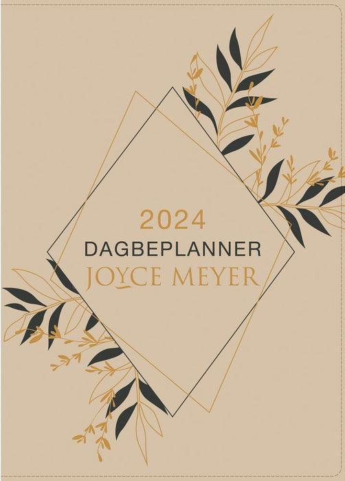 Dagbeplanner 2024 Joyce Meyer (A5) (Champaign) Met Ritssluiter (Afrikaans Edition) (Kunsleer)