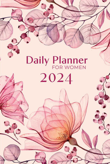 Daily Planner For Women 2024 (Hardcover)