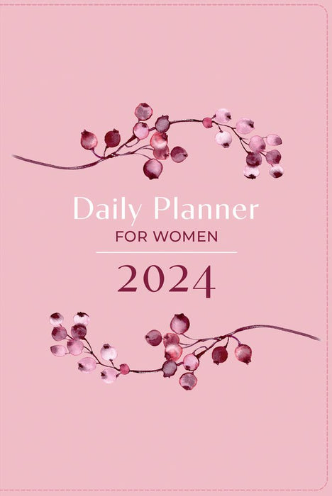 Daily Planner For Women 2024 (Imitation Leather)