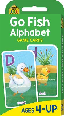 School Zone: Go Fish Alphabet Game Cards (2017 Ed)