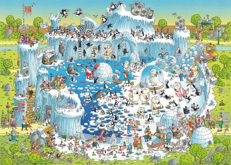 Polar Habitat 1000 Piece Puzzle