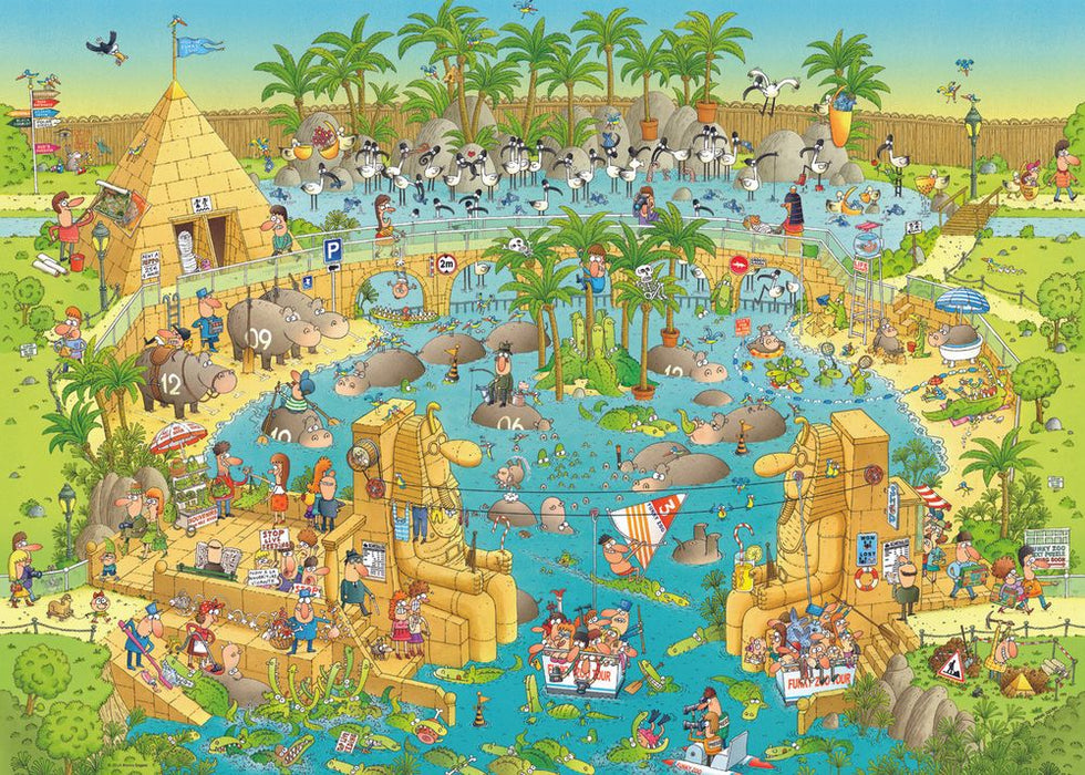 Nile Habitat 1000 Piece Puzzle