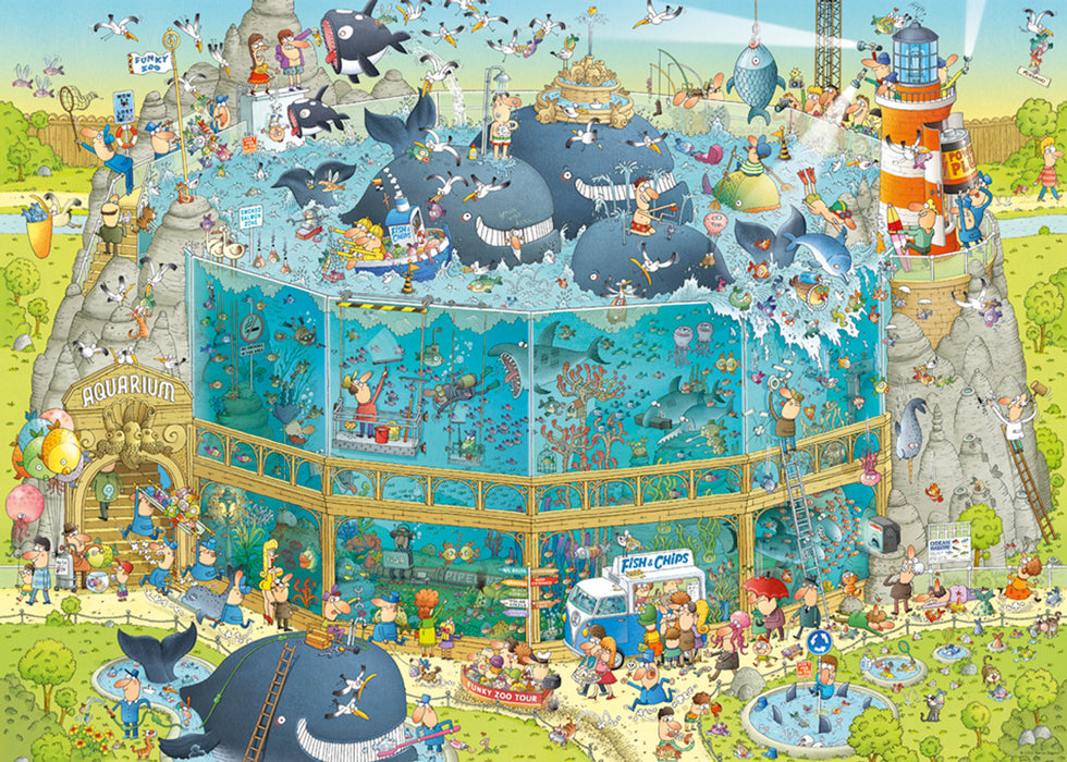 Ocean Habitat 1000 Piece Jigsaw Puzzle