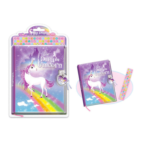 My Dream Unicorn Lock Diary