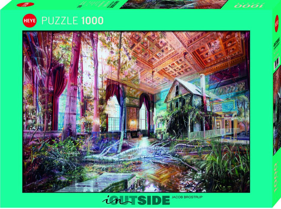 The Intruding House 1000 Piece Puzzle