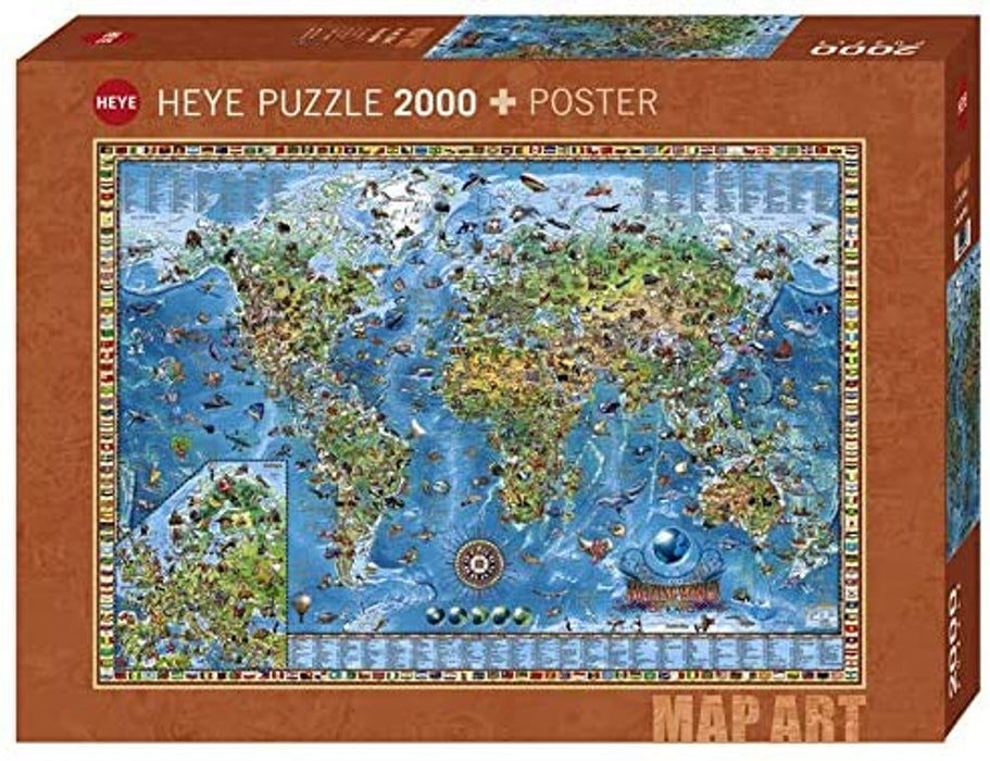 Amazing World 2000 Piece Puzzle
