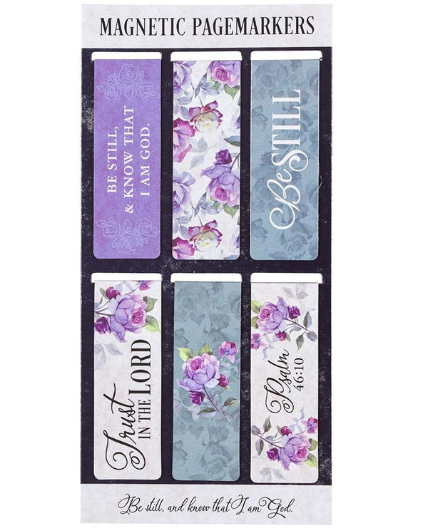 Magnetic Bookmark Be Still & Know