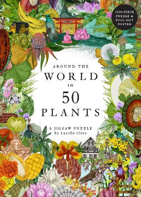 Around the World in 50 Plants 1000 Piece Jigsaw Puzzle
