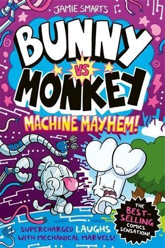 Bunny vs Monkey Machine Mayhem (Paperback)