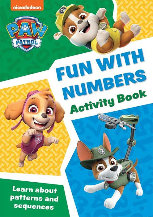 PAW Patrol Fun with Numbers Activity Book (Paperback)