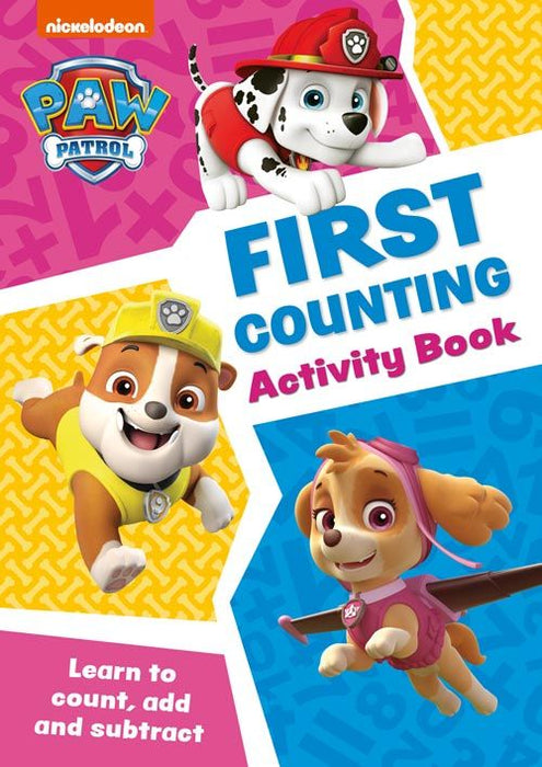 PAW Patrol First Counting Activity Book (Paperback)