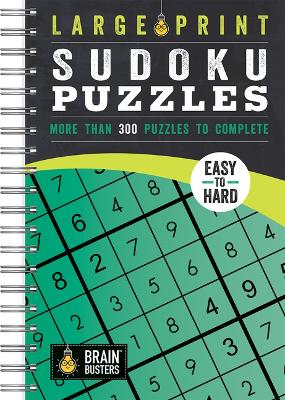 Large Print Sudoku Puzzles Green: Over 200 Puzzles to Complete