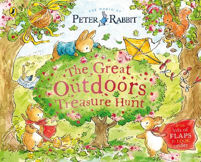 Peter Rabbit: The Great Outdoors Treasure Hunt: A Lift-the-Flap Storybook (Paperback)