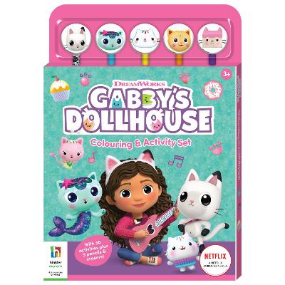 Gabby's Dollhouse Colouring & Activity Set