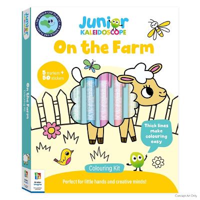 Jr Kaleidoscope Colouring Kit On the Farm