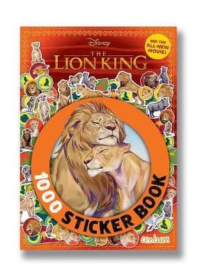 The Lion King - 1000 Sticker Book