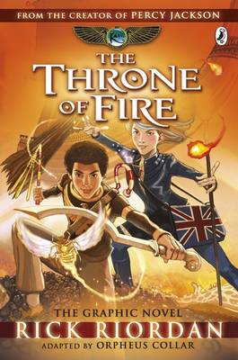 Kane Chronicles 2: The Throne of Fire (Graphic Novel)