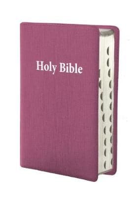 NIV Luxury Giant Print Bible Cerise Pink