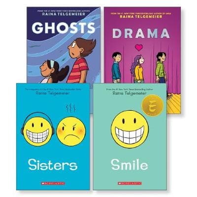The Raina Telgemeier Collection Box Set  (Paperback)