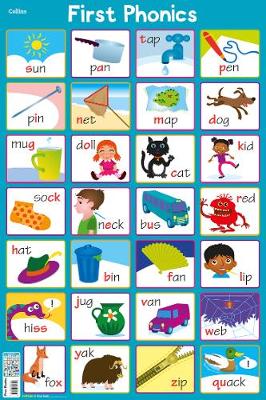 First Phonics (Collins Children's Poster)