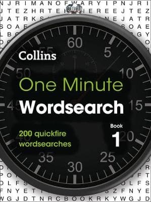 ONE MINUTE WORDSEARCH BOOK 1 PB