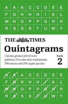 The Times Quintagrams Book 2: 500 mini word puzzles (The Times Puzzle Books)