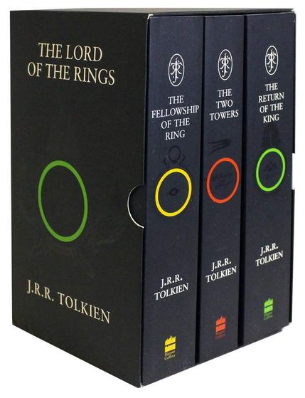 The Lord of the Rings Boxed Set - by J R R Tolkien (Paperback)
